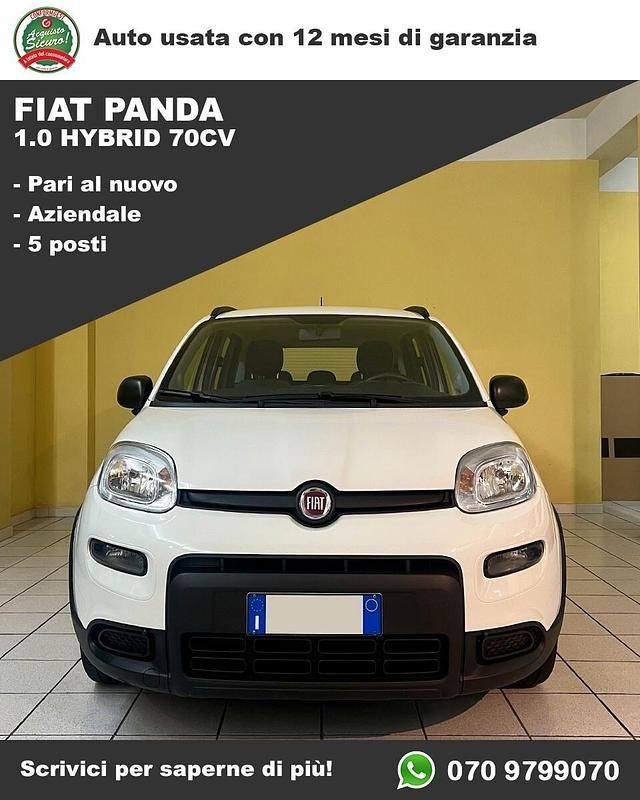 Usata Fiat Panda City Life 70 CV (51 kW) 2022 Bianco Utilitaria