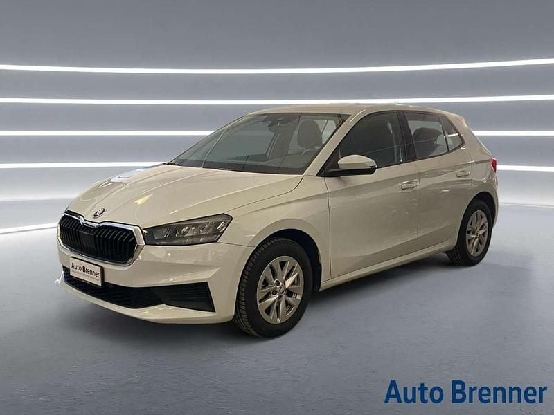 Usata Skoda Fabia Ambition 95 CV (69 kW) 2022 Bianco Utilitaria