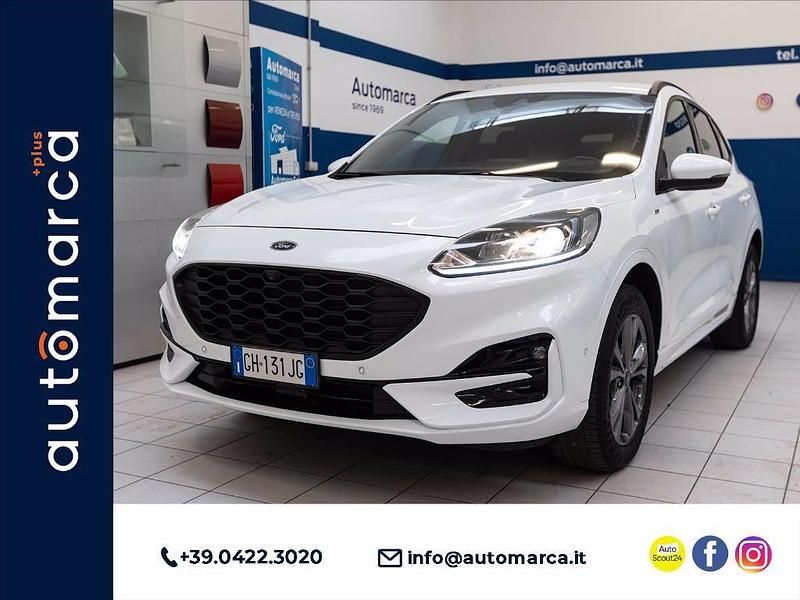Usata Ford Kuga ST-Line 190 CV (139 kW) 2021 Bianco SUV