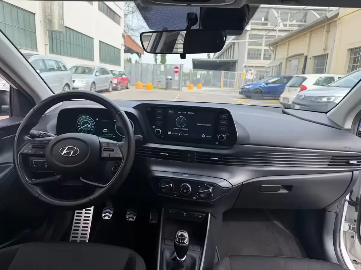 Usata Hyundai Bayon 100 CV (73 kW) 2021 Bianco SUV