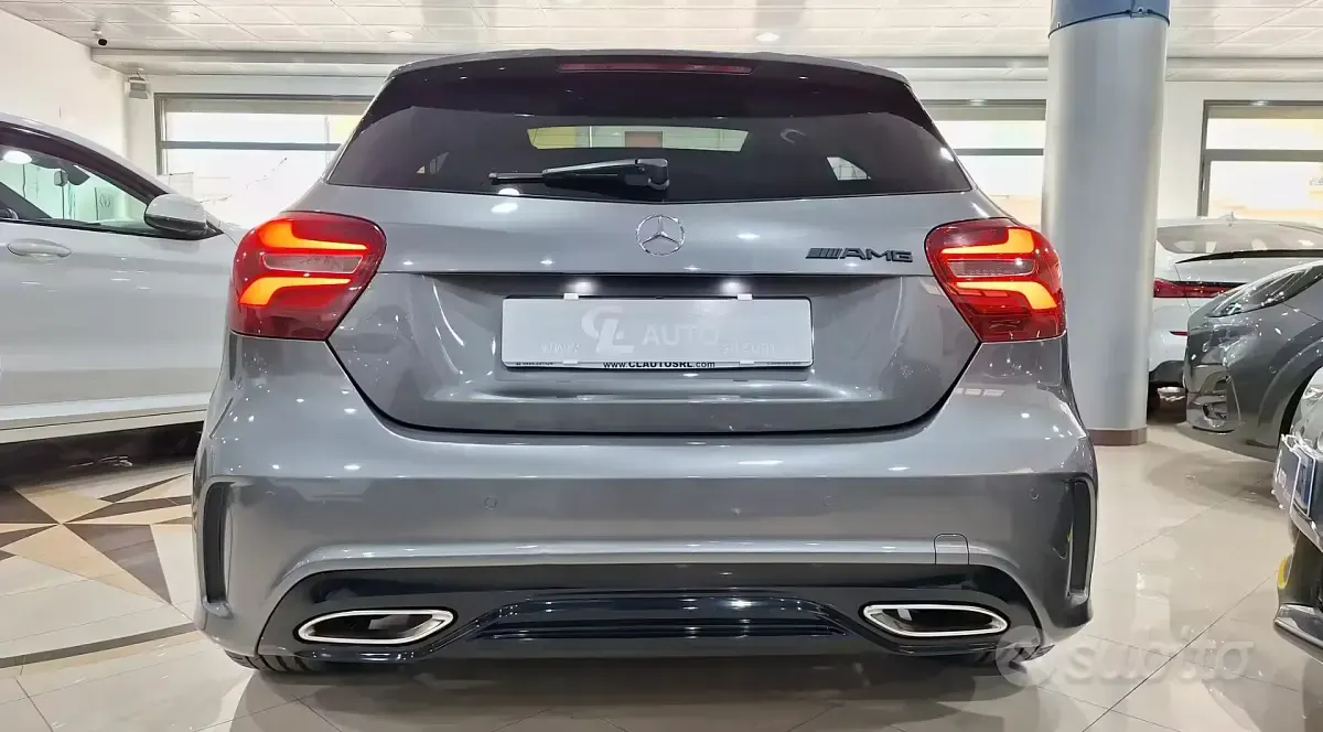 Usata Mercedes A200 Premium Plus 136 CV (100 kW) 2017 Grigio Utilitaria