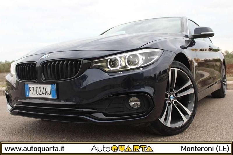Usata BMW 420 Sport Line 190 CV (139 kW) 2019 Grigio Berlina