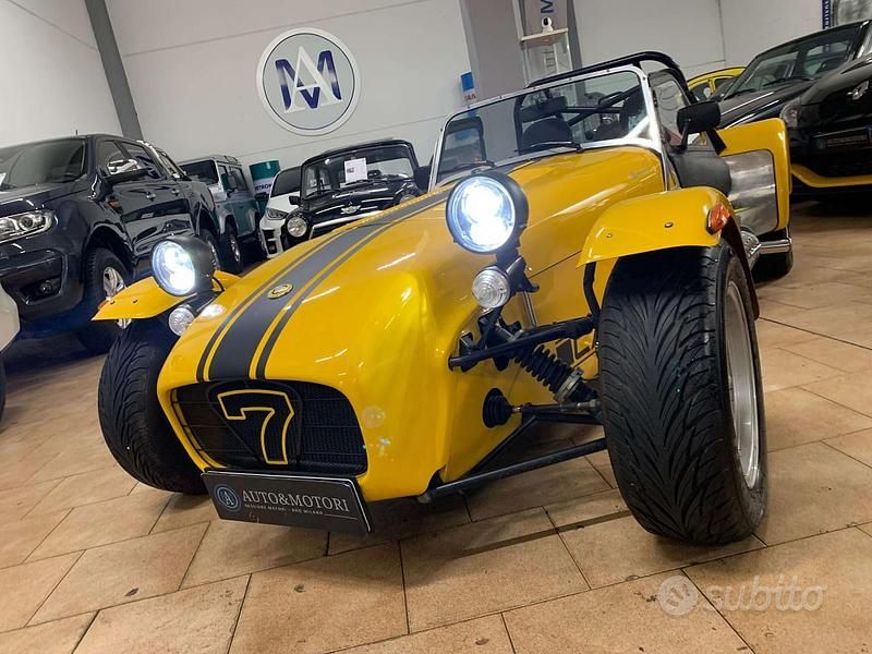 Usata Caterham Roadsport 135 CV (99 kW) 1999 Giallo Cabrio