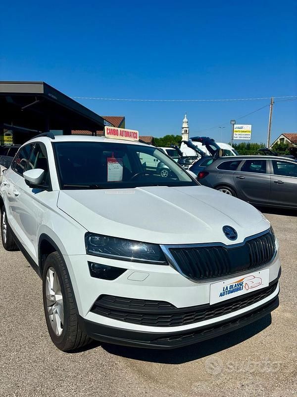 Usata Skoda Karoq Executive 150 CV (110 kW) 2020 Bianco SUV