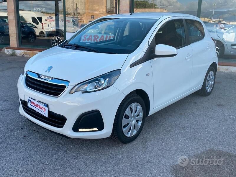 Begagnad Peugeot 108 Active 69 HK (50 kW) 2015 Vit Halvkombi