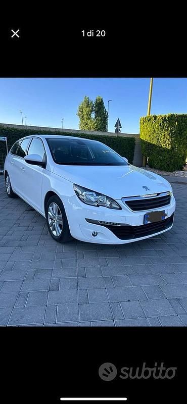 Usata Peugeot 308 Active 2016 Bianco Station wagon