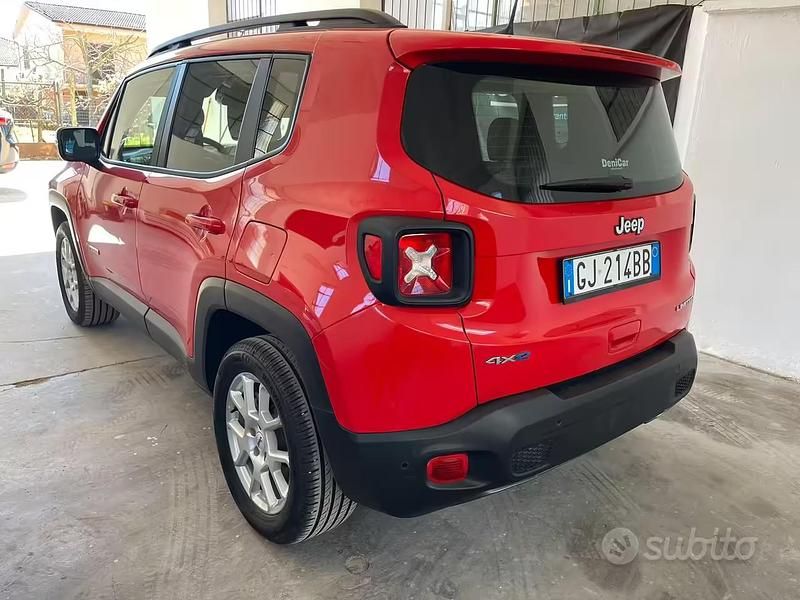 Usata Jeep Renegade Limited 130 CV (95 kW) 2022 Rosso SUV