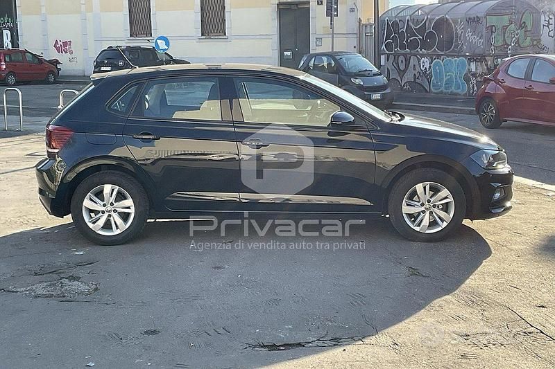 Usata VW Polo Comfortline 95 CV (69 kW) 2018 Nero Utilitaria