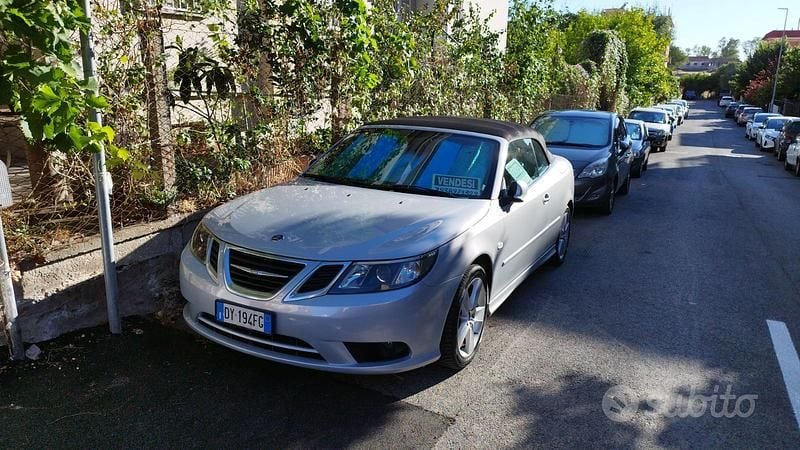 Usata Saab 9-3 Cabriolet 160 CV (117 kW) 2009 Grigio Cabrio