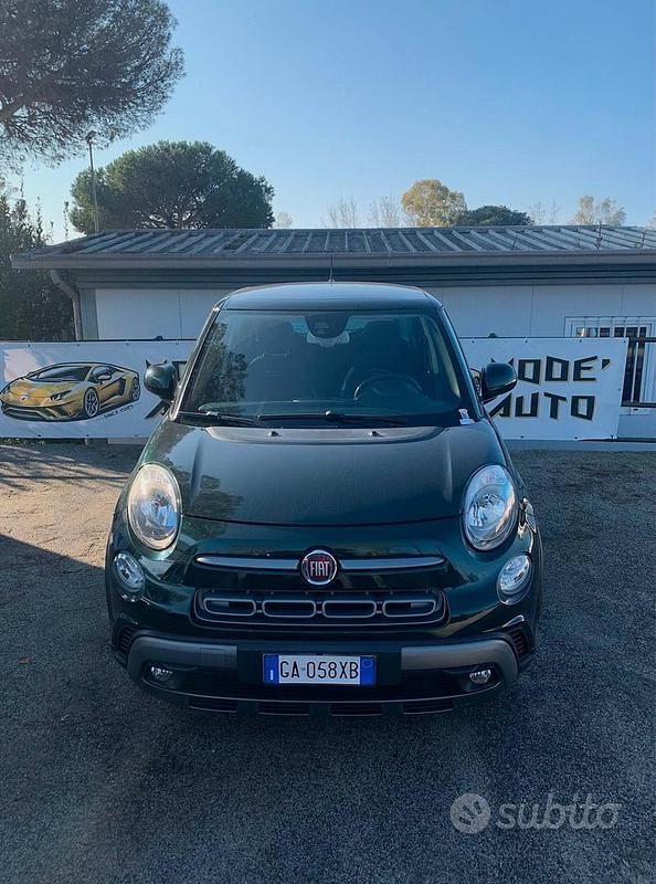 Usata Fiat 500L Cross 95 CV (69 kW) 2020 Verde Monovolume