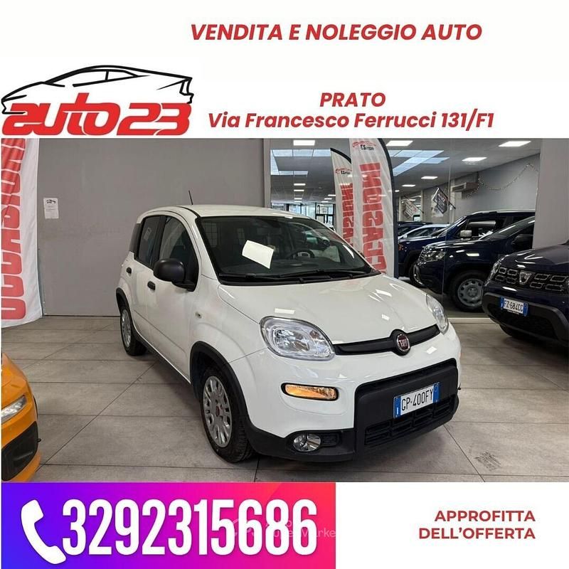 Bianco Usata 2023 Fiat Panda Pop Furgone | 7999 € (Buon prezzo) - Immagine 1/4