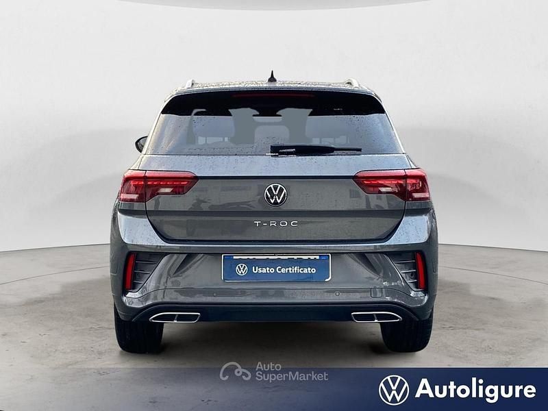 Usata VW T-Roc R-line 150 CV (110 kW) 2022 Grigio SUV