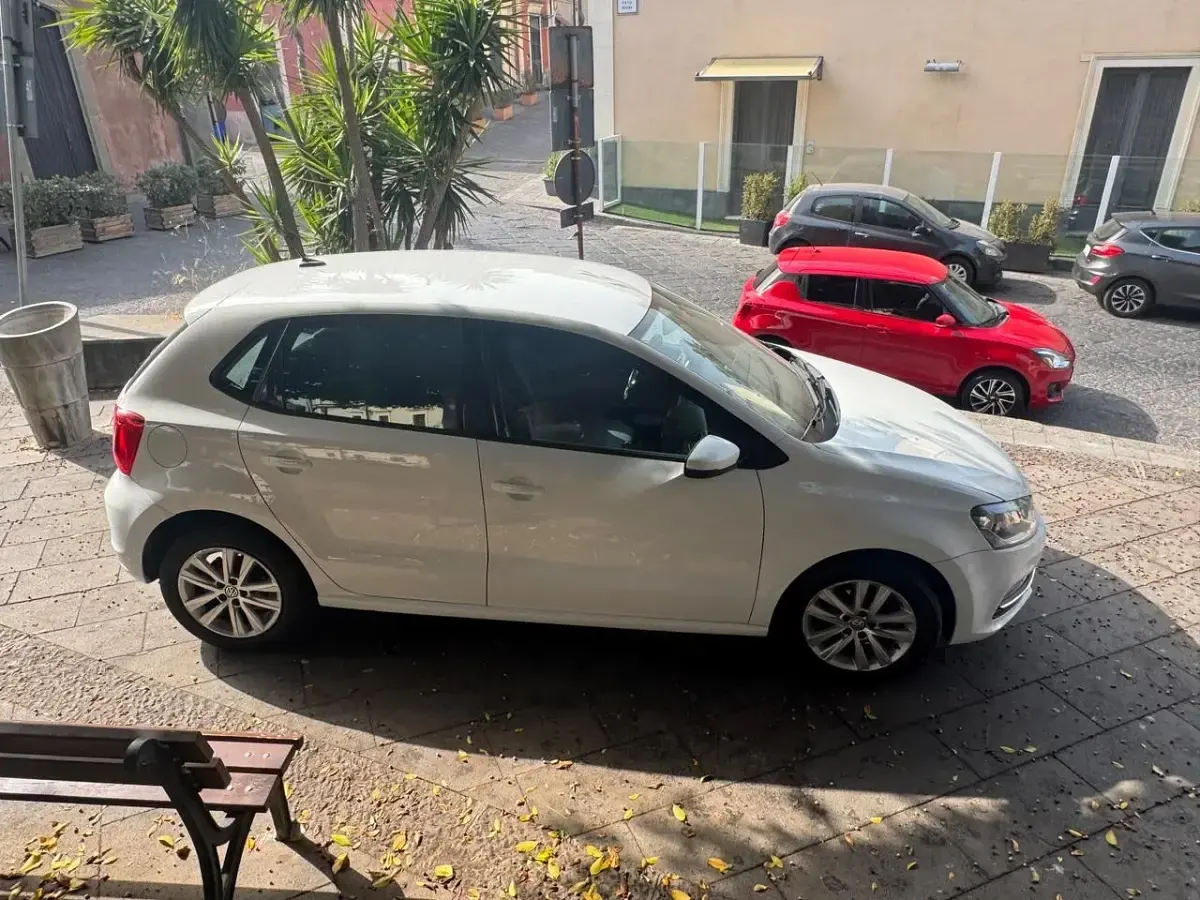 Usata VW Polo Highline 90 CV (66 kW) 2017 Bianco Berlina
