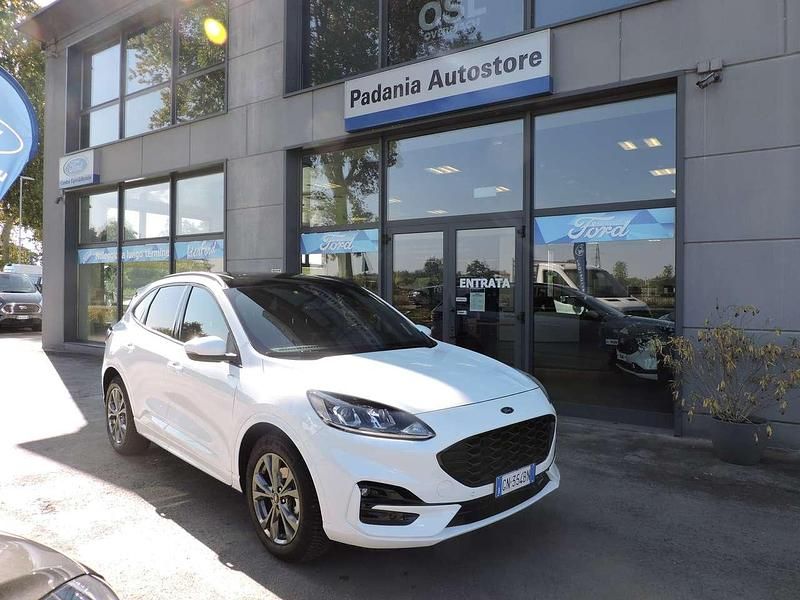 Bianco Usata 2023 Ford Kuga ST-Line SUV | 25.300 € (Buon prezzo) - Immagine 1/4