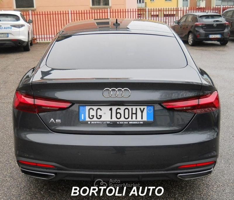 Usata Audi A5 Sportback Business 163 CV (119 kW) 2021 Grigio scuro Utilitaria