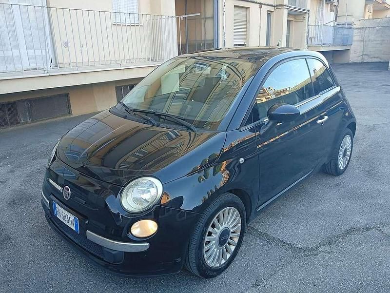 Usata Fiat 500 Lounge 69 CV (50 kW) 2011 Nero Utilitaria