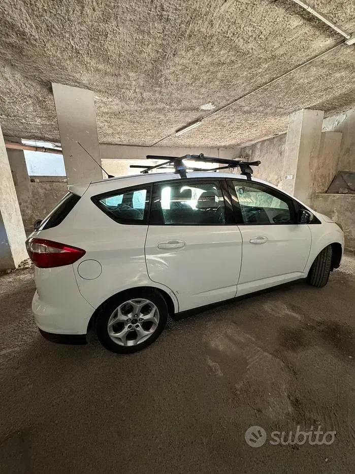 Usata Ford C-MAX 105 CV (77 kW) 2012 Bianco Monovolume