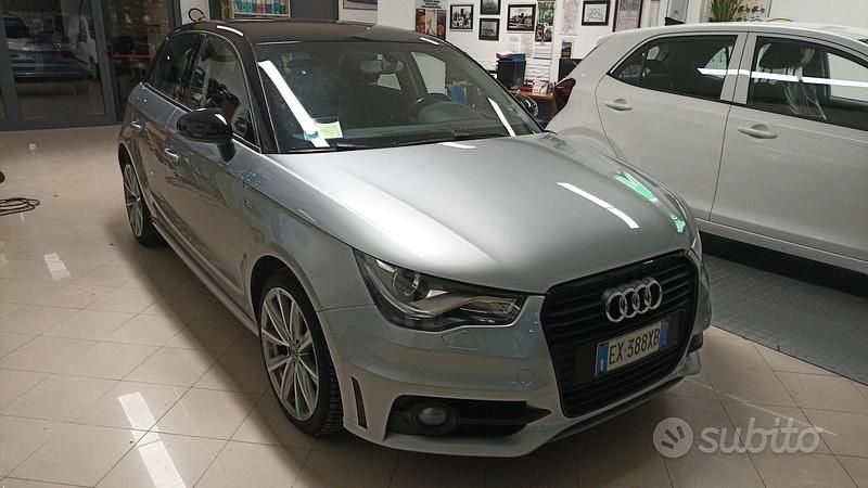 Usata Audi A1 S-Line 90 CV (66 kW) 2015 Grigio Utilitaria