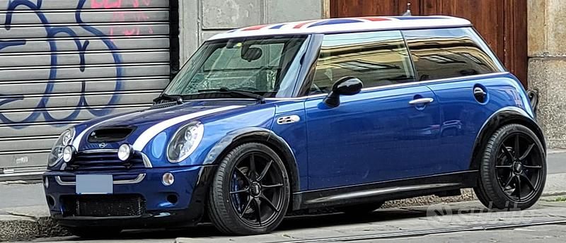Usata Mini Cooper S 170 CV (125 kW) 2005 Blu Utilitaria