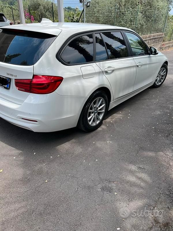 Usata BMW 316 Advantage 116 CV (85 kW) 2017 Bianco Station wagon