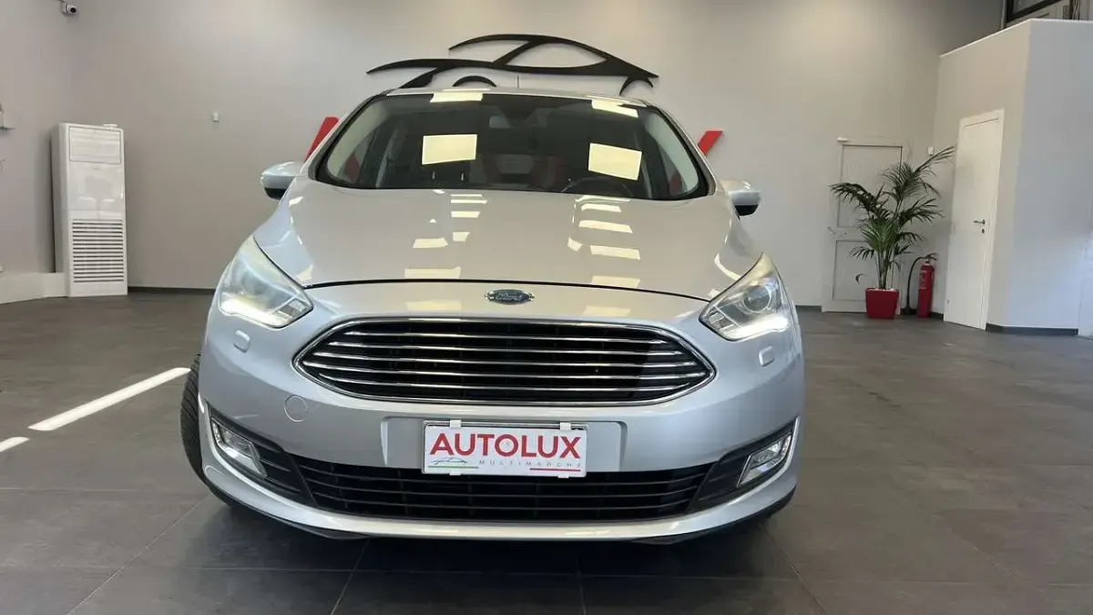 Usata Ford C-MAX Titanium X 125 CV (91 kW) 2017 Argento Monovolume