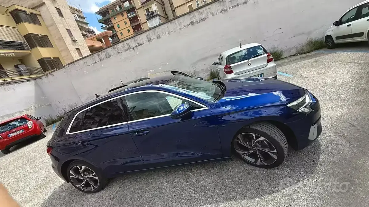 Usata Audi A3 150 CV (110 kW) 2021 Blu Berlina