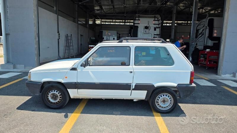 Usata Fiat Panda 39 CV (28 kW) 1999 Bianco Utilitaria