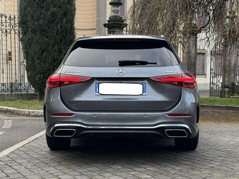 Usata Mercedes C220 Premium Plus 200 CV (147 kW) 2022 Grigio scuro Station wagon