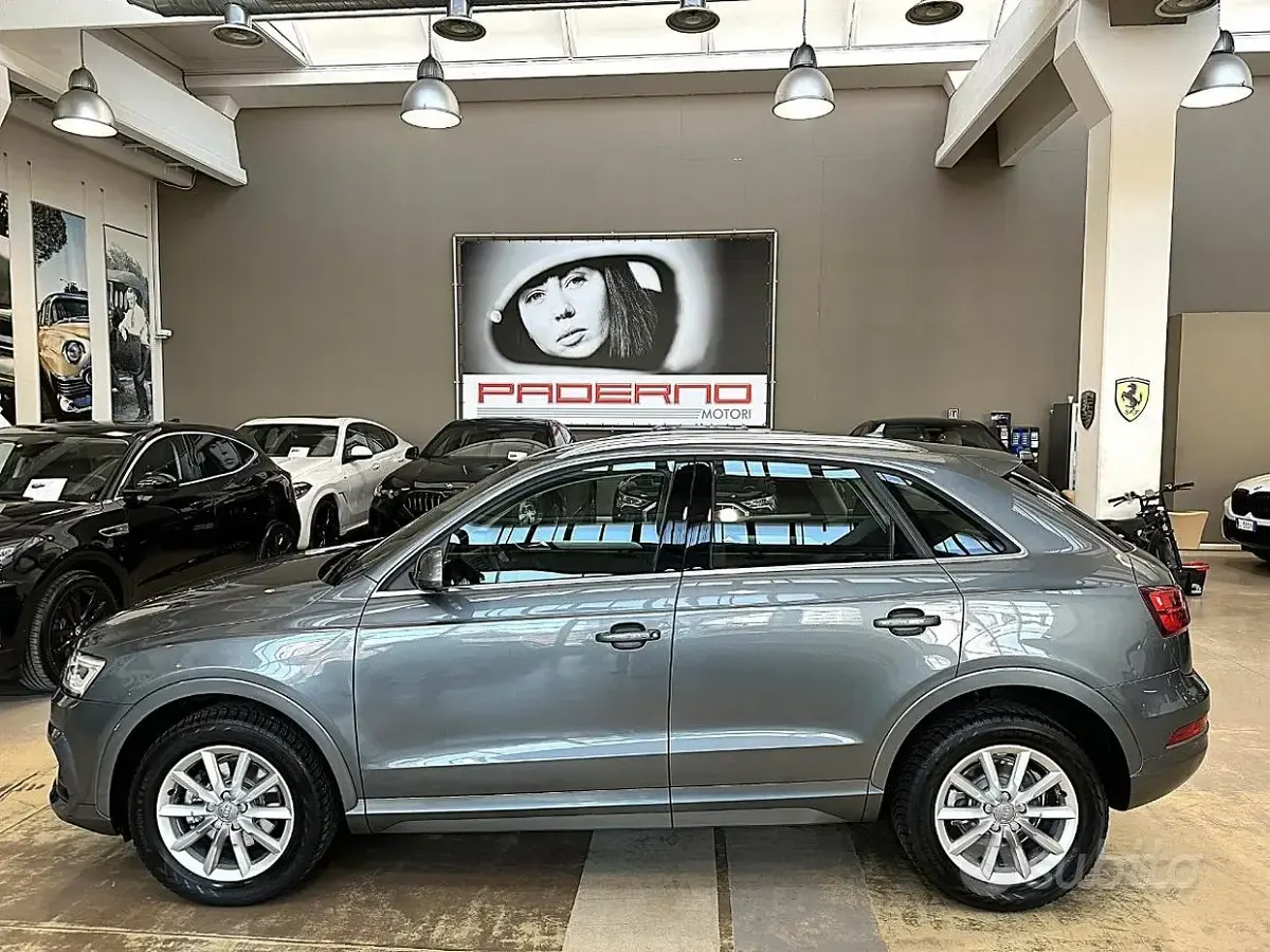 Usata Audi Q3 Design 150 CV (110 kW) 2015 Grigio SUV