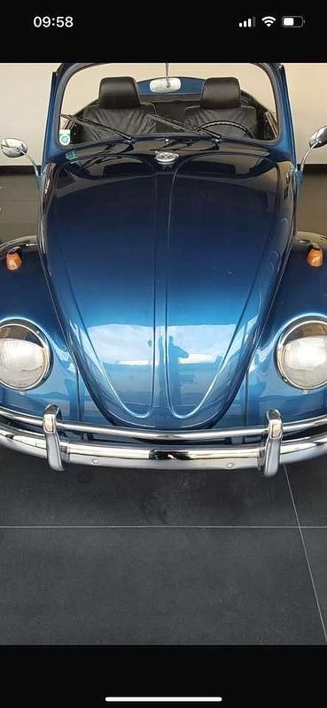 Usata VW Beetle Cabriolet 34 CV (25 kW) 1963 Blu/azzurro Cabrio