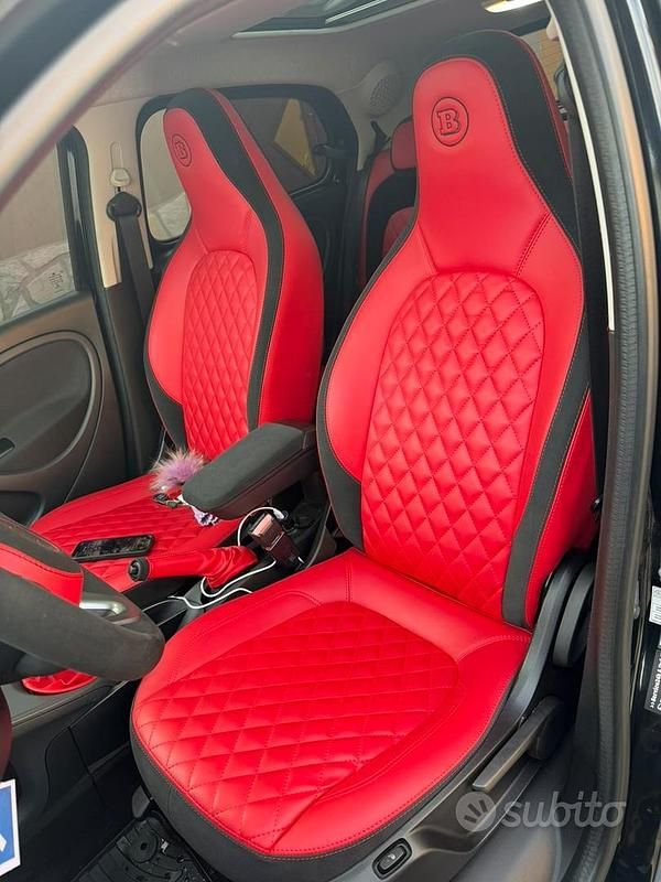 Usata Smart ForFour Brabus 2017 Nero Utilitaria