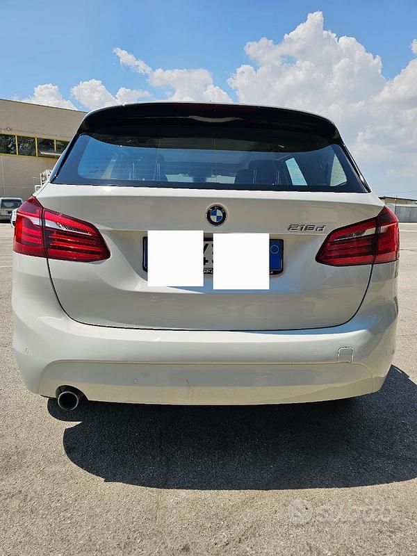Usata BMW 218 150 CV (110 kW) 2014 Bianco Berlina