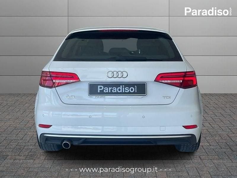 Usata Audi A3 Sport 116 CV (85 kW) 2017 Bianco Berlina