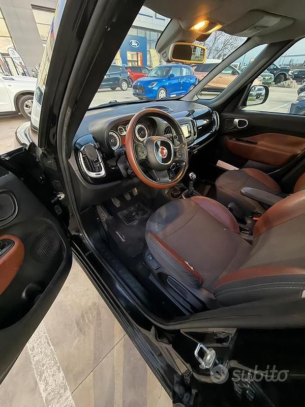 Usata Fiat 500L Trekking 95 CV (69 kW) 2017 Nero Monovolume