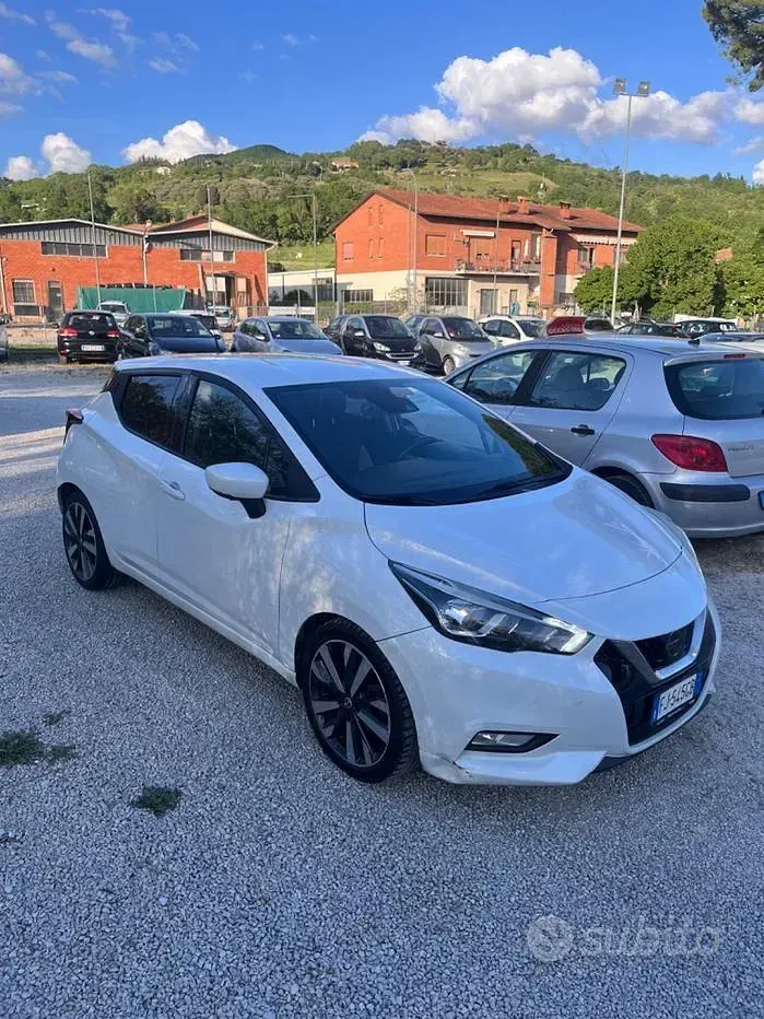 Second-hand Nissan Micra 90 CP (66 kW) 2017 Alb Hatchback