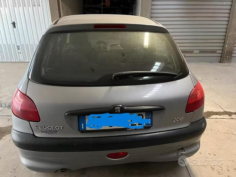 Usata Peugeot 206 2003 Grigio Utilitaria