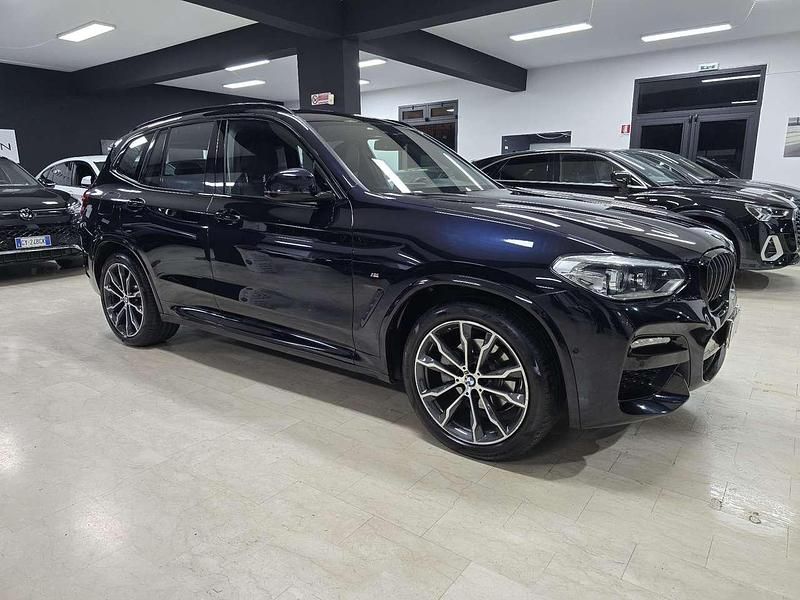 Usata BMW X3 M Sport 190 CV (139 kW) 2021 Blu/azzurro SUV