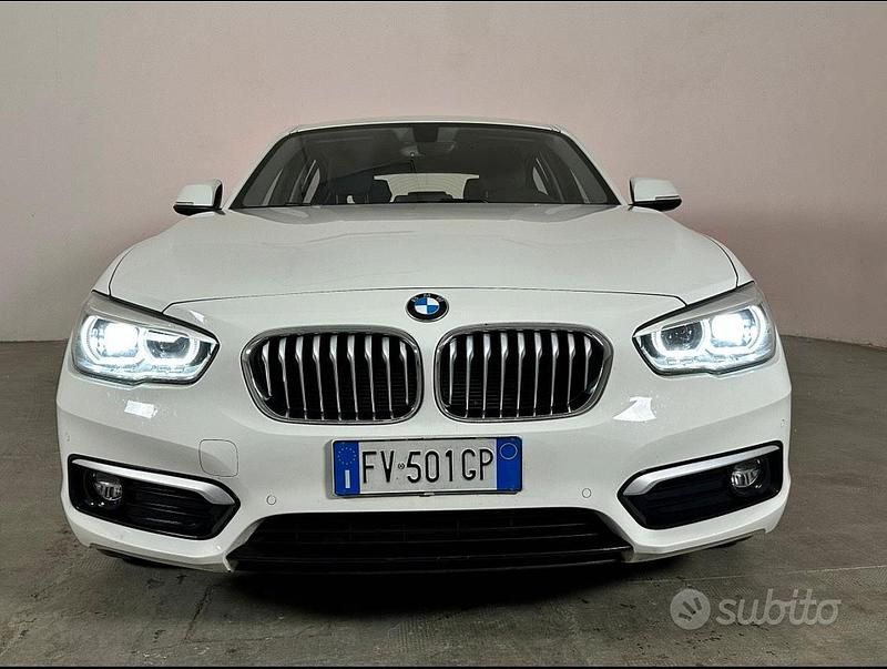 Usata BMW 116 2019 Bianco Utilitaria
