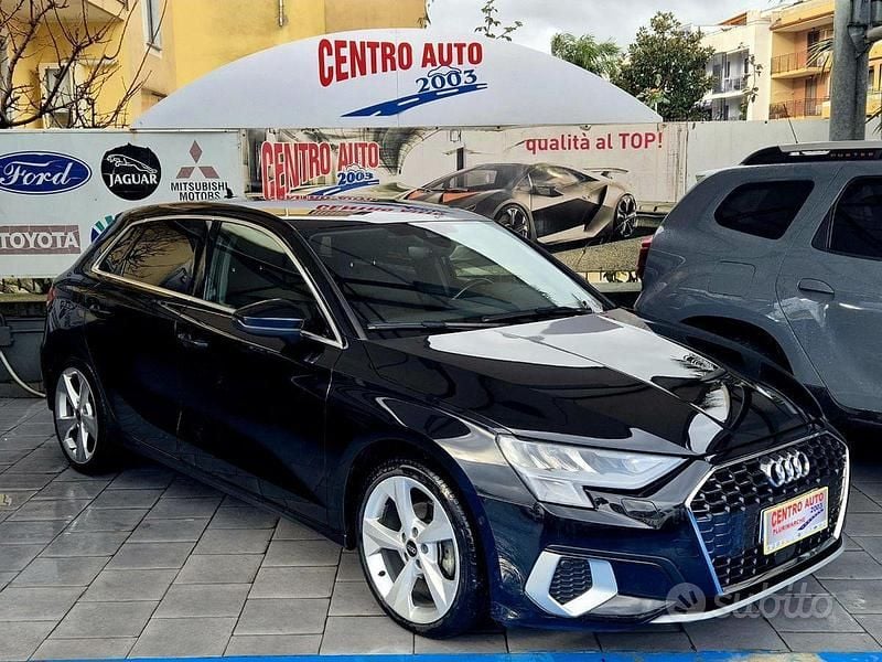 Usata Audi A3 S-Line 150 CV (110 kW) 2022 Nero Berlina
