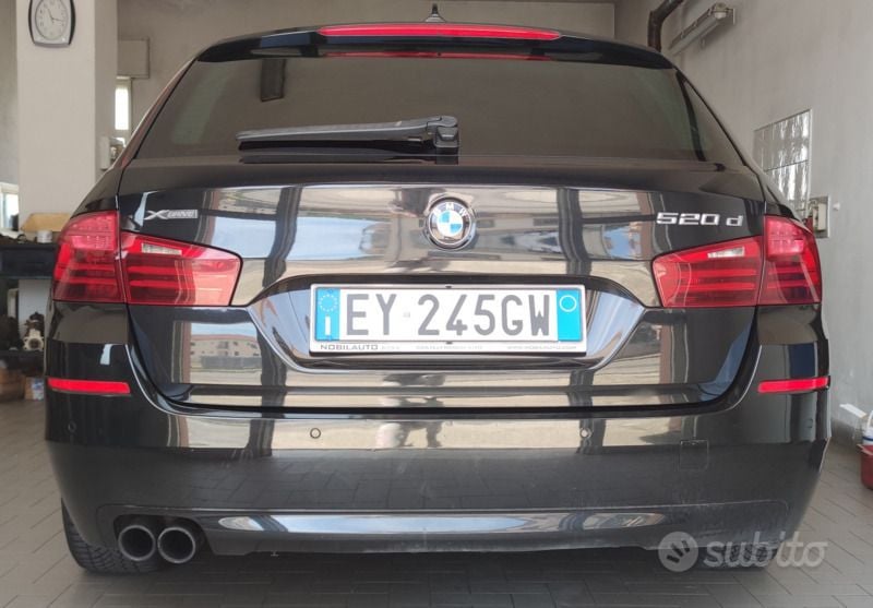 Usata BMW 520 190 CV (139 kW) 2015 Nero Station wagon