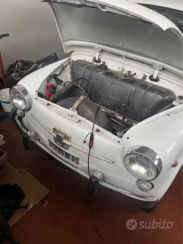 Usata Fiat 600 1960 Bianco Coupé