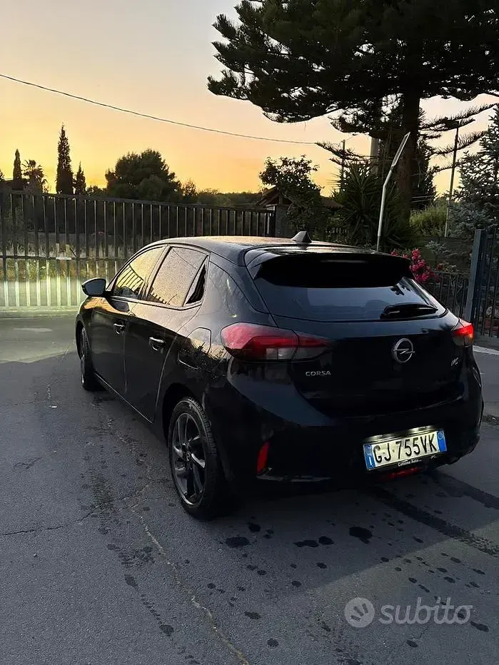 Usata Opel Corsa S 75 CV (55 kW) 2022 Nero Utilitaria