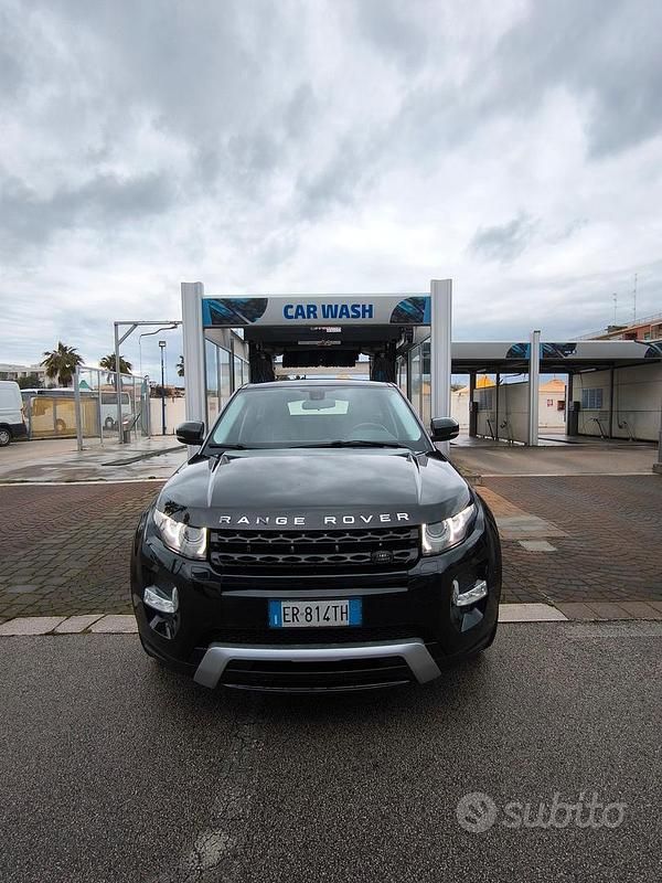 Usata Land Rover Range Rover evoque 190 CV (139 kW) 2013 Nero SUV