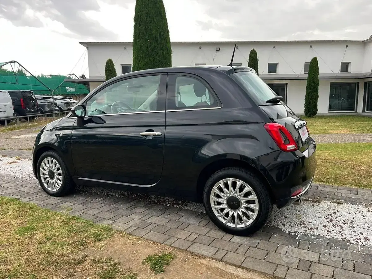 Usata Fiat 500 Lounge 69 CV (50 kW) 2019 Nero Berlina