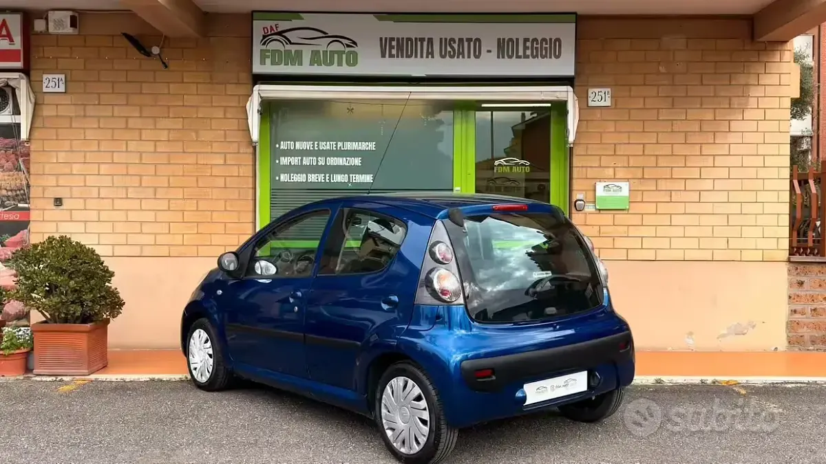 Usata Citroën C1 68 CV (50 kW) 2007 Blu Utilitaria