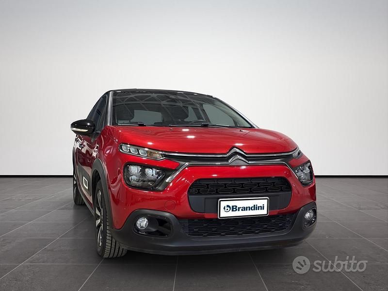Usata Citroën C3 PureTech 83 CV (61 kW) 2021 Rosso tetto nero Utilitaria