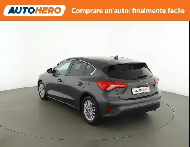 Begagnad Ford Focus Titanium 125 HK (91 kW) 2018 Svart Sedan