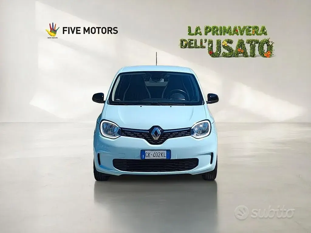 Usata Renault Twingo Techno 30 kW (42 CV) 2022 Blu Utilitaria
