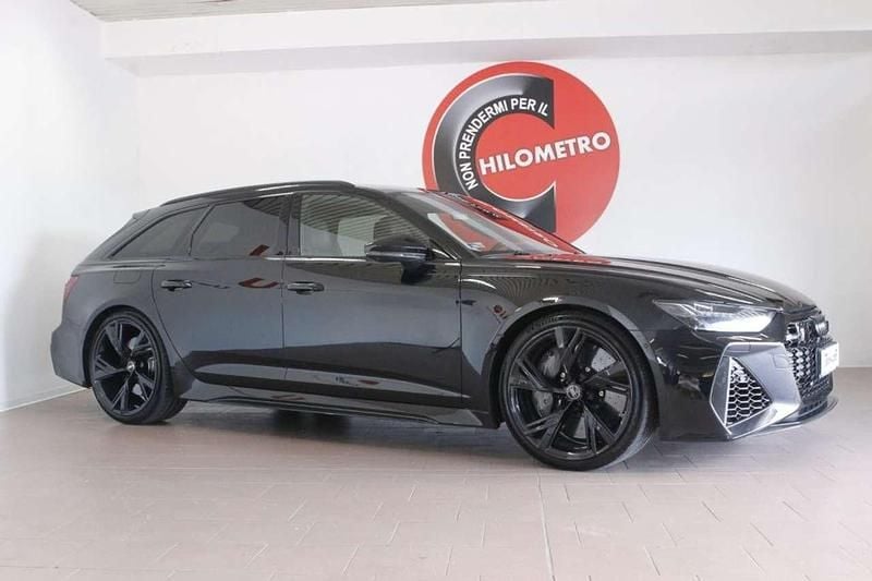 Usata Audi RS6 Ambiente 600 CV (441 kW) 2021 Nero Station wagon