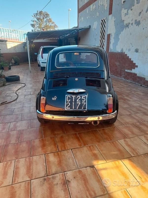 Usata Fiat 500 1970 Nero Utilitaria